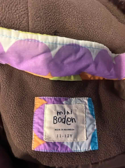Photo of free Girl’s Boden winter coat/ski jacket (Hildenborough TN11) #2