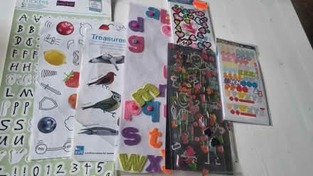 Photo of free Crafting stickers (Cardonald G52) #1
