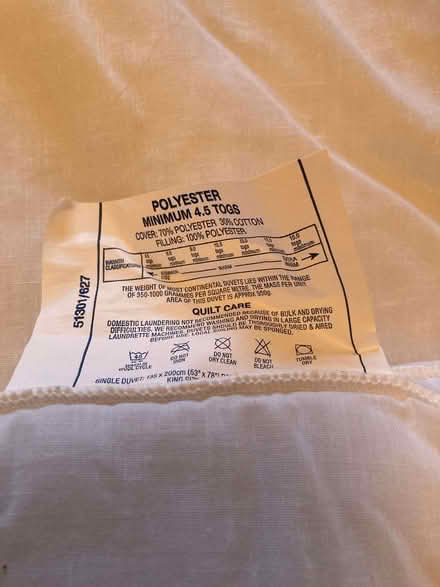 Photo of free Kingsize duvet (Kendal LA9) #1