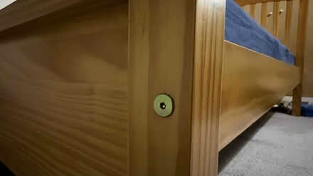 Photo of free Single mattress and bed frame (SE4) #1