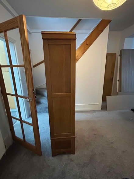Photo of free Old wooden wardrobe (Brentford) #3