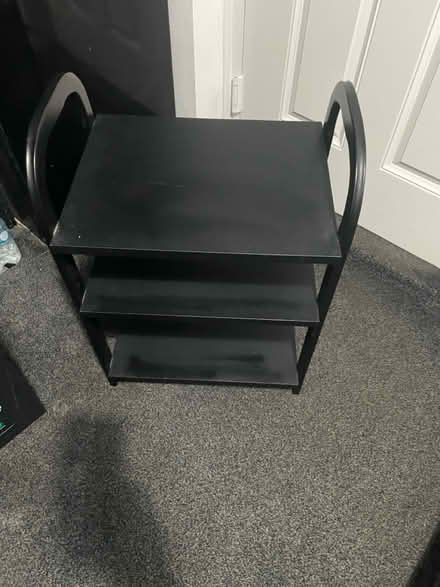 Photo of free Metal and wood shelf (Morden SM4) #1