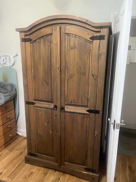 Photo of free Wooden wardrobe (Welling DA15) #1
