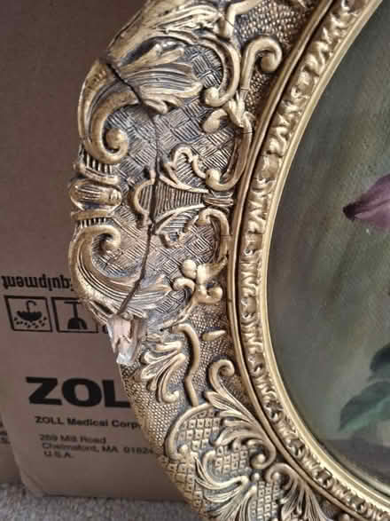 Photo of free Two round paintings (Higher Irlam M44) #4