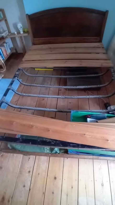 Photo of free A Double Bed without a Mattress (Olveston BS35) #3