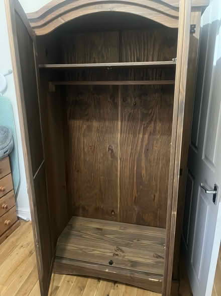 Photo of free Wooden wardrobe (Welling DA15) #2