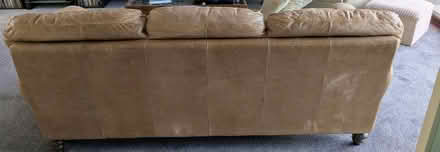 Photo of free Leather sofa 228 x 100 x 90 (Carlyon Bay PL25) #2