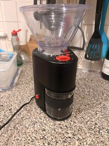Photo of free BODUM Bistro Coffee Grinder - currently not working (West Hampstead NW2) #1