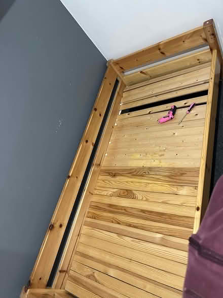 Photo of free Low slat single bed (CR2) #3