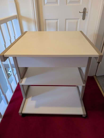 Photo of free Computer desk, workstation, printer stand (Woodhouses M33) #1