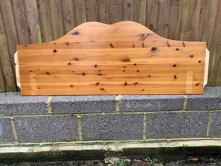 Photo of free Wooden headboard for log burner (Midhurst GU29) #3