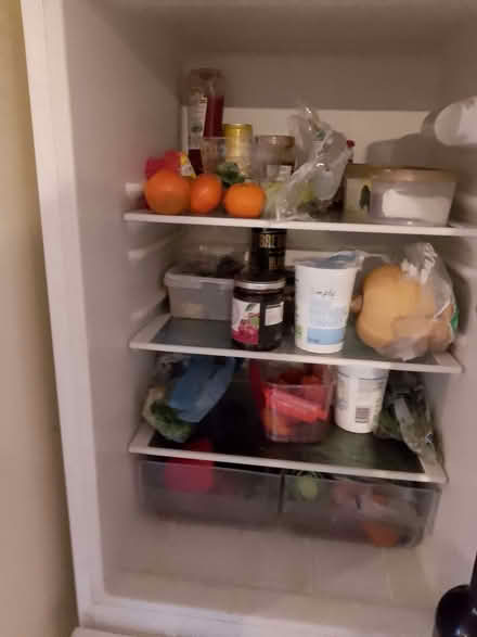 Photo of free freestanding upright white Bosch fridge freezer (Hulver Street NR34) #3