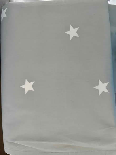 Photo of free Pale grey curtains and lightshade (Ensleigh) #1