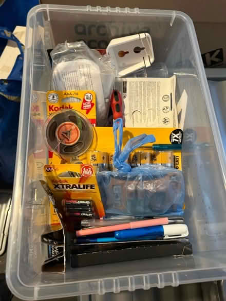 Photo of free Box of assorted batteries (Cumbernauld G67) #1