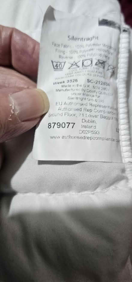 Photo of free Double Silent night Mattress Topper (Barmston NE38) #4