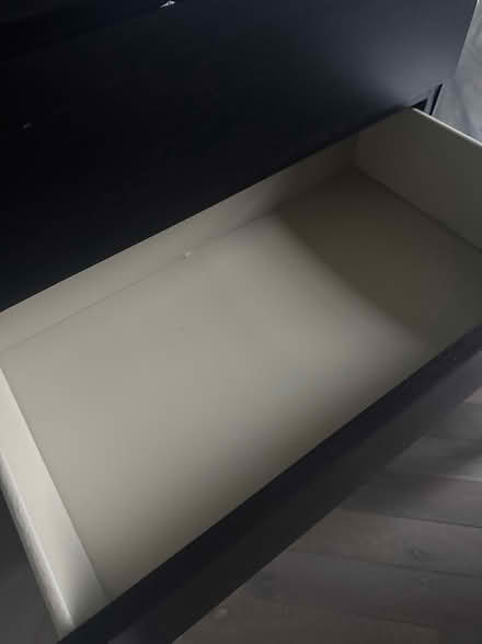 Photo of free Black wood cabinet (W11) #3