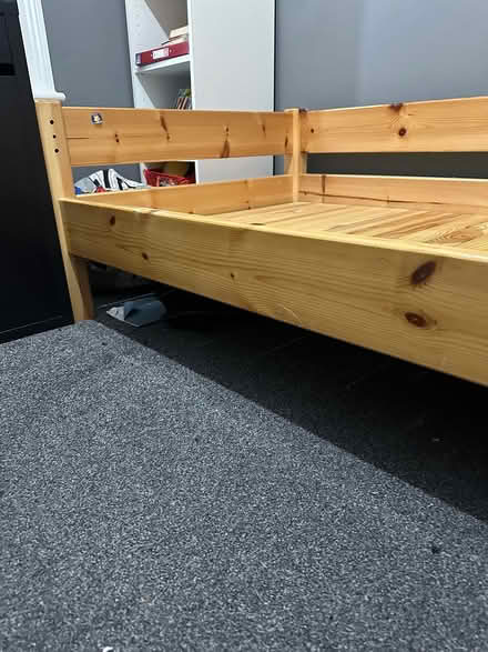 Photo of free Low slat single bed (CR2) #2