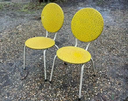 Photo of free 50s kitchen chairs - need some love (Hanover BN2) #1