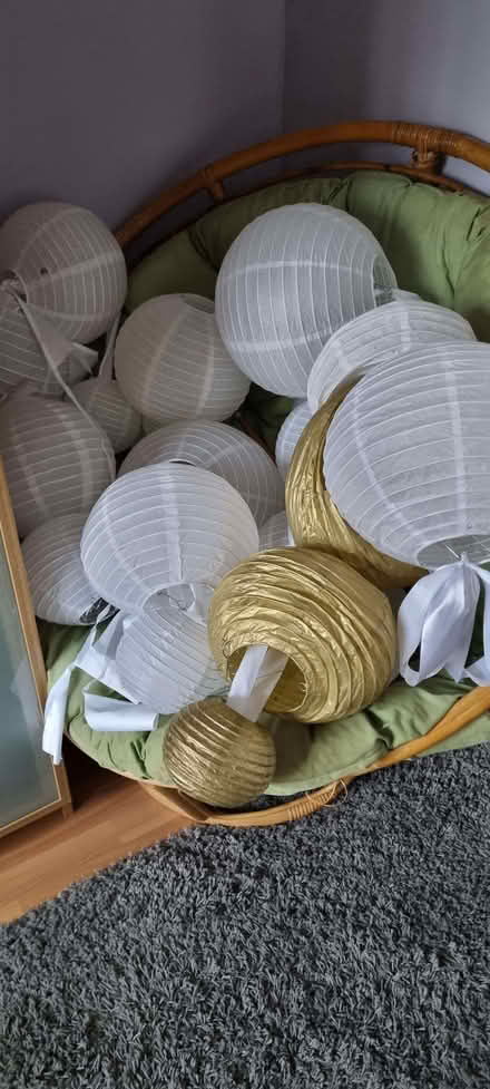 Photo of free paper lanterns for decoration (Ravensbourne BR1) #1