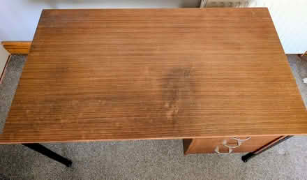 Photo of free Sturdy 3-drawer office desk (Woodhouses M33) #2