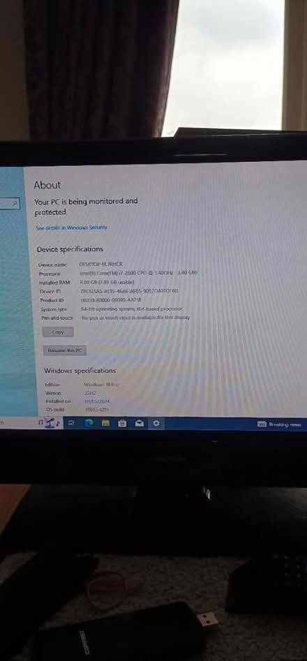 Photo of free Hp mini tower i7 8gb ram 1gb h/d (Blackwater GU17) #2