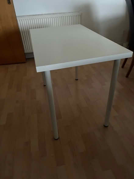 Photo of free White IKEA table/desk (Pilton EH5) #1