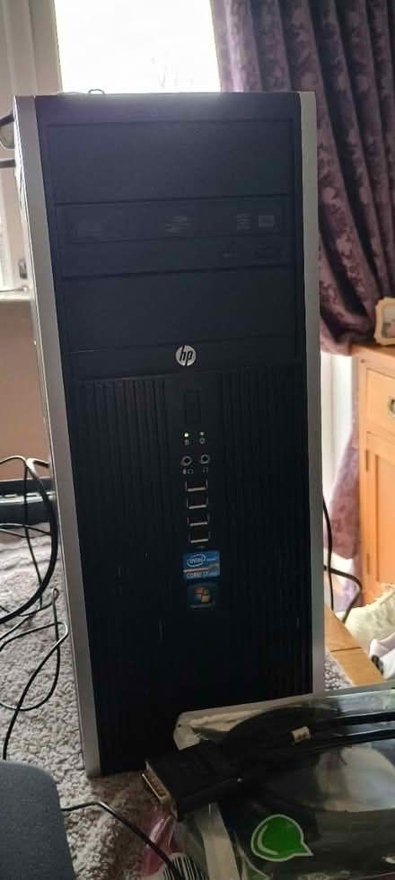Photo of free Hp mini tower i7 8gb ram 1gb h/d (Blackwater GU17) #1