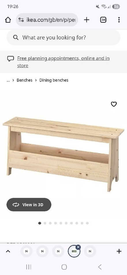 Photo of free Kids bench (Brierley Hill DY5) #1