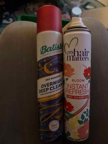 Photo of free 2 cans dry shampoo (Limehouse E1) #1