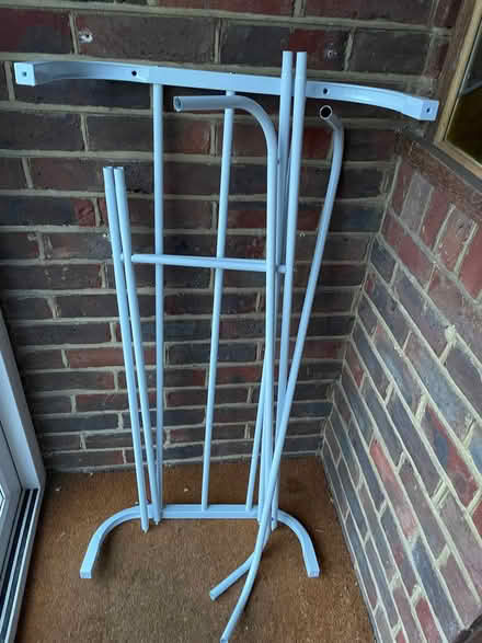 Photo of free Double clothes rail (Stone Cross BN23) #1