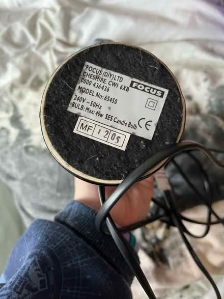 Photo of free Black lamp (Kidderminster DY10) #2