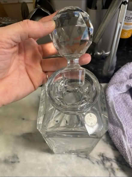 Photo of free Hand Cut Glass Decanter (Cheshunt En8) #3