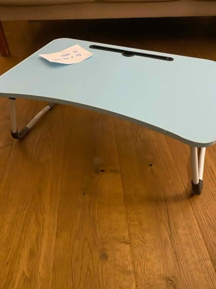 Photo of free Bed table with legs (Comber,) #1