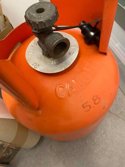 Photo of free Calor Propane 3.9kg bottle empty (Comber,) #4