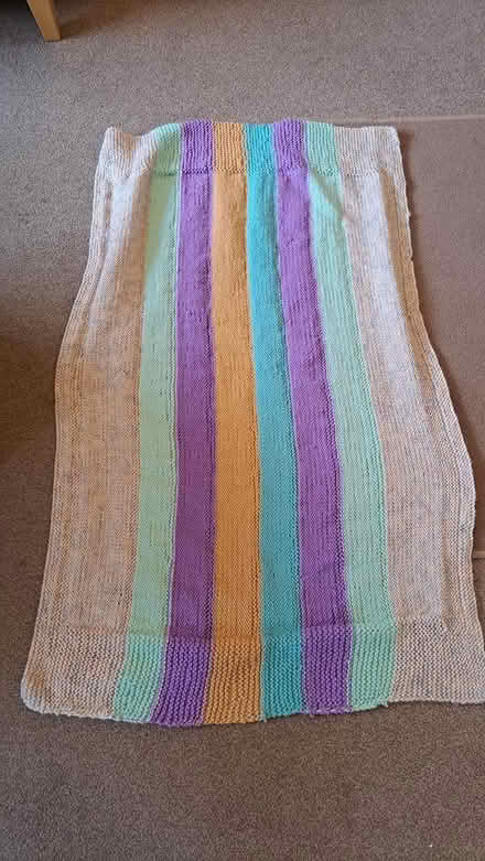Photo of free Brand new hand knitted blanket (Littlehaven) #1