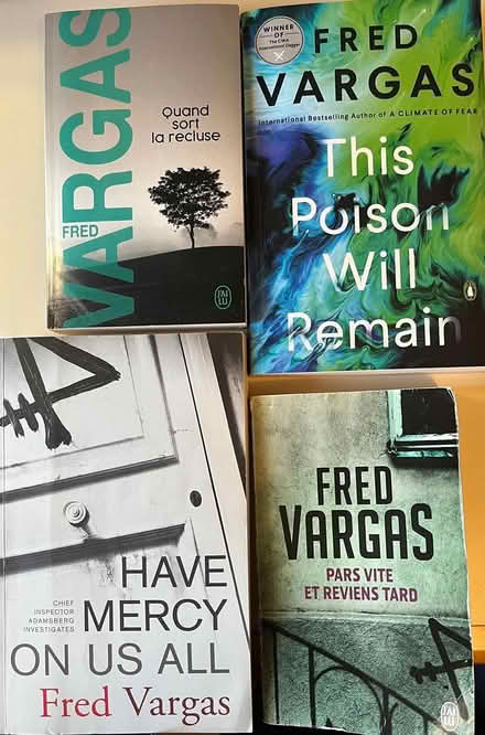 Photo of free 2 French Fred Vargas novels PLUS (Upper West side on 83rd) #1