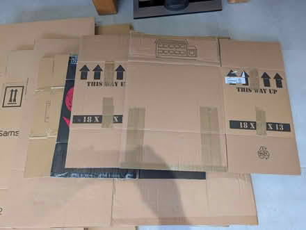 Photo of free 12 sturdy large and medium packing boxes (Wokingham RG40) #1