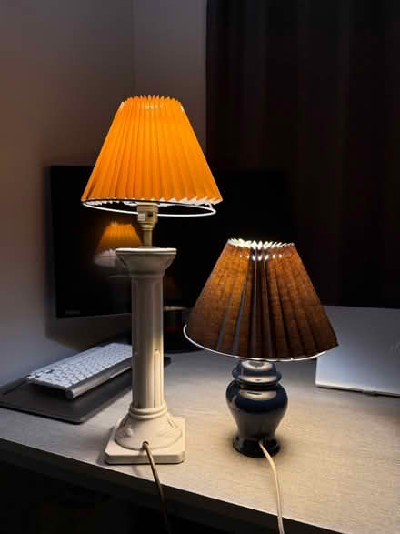 Photo of free Rome-inspired table lamps + mirror (turnpike lane N15) #4