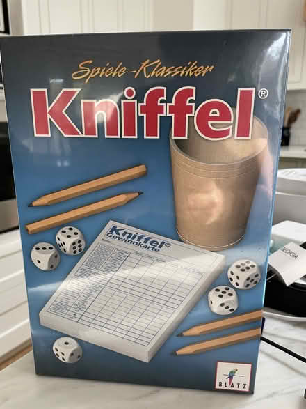 Photo of free New German version of Yahtzee (Los Altos) #1