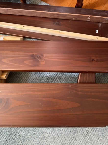 Photo of free Wooden King size platform frame (Alameda) #1