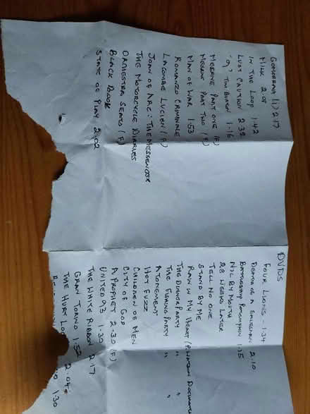 Photo of free DVD Films in holder (North Tonbridge TN10) #2