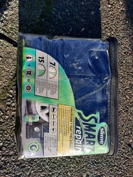 Photo of free Tyre pump and repair kit (Liphook GU30) #2