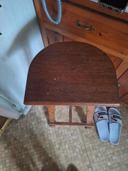 Photo of free Handmade stool (Forestgreen) #2