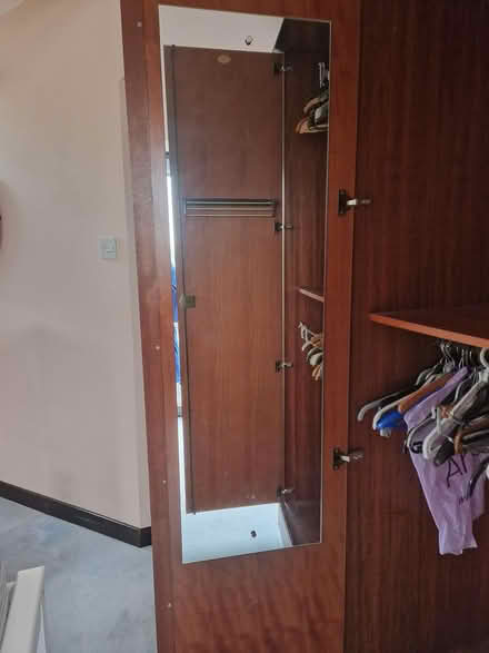 Photo of free Tall Stag wardrobe, good condition (Rochford WR15) #3