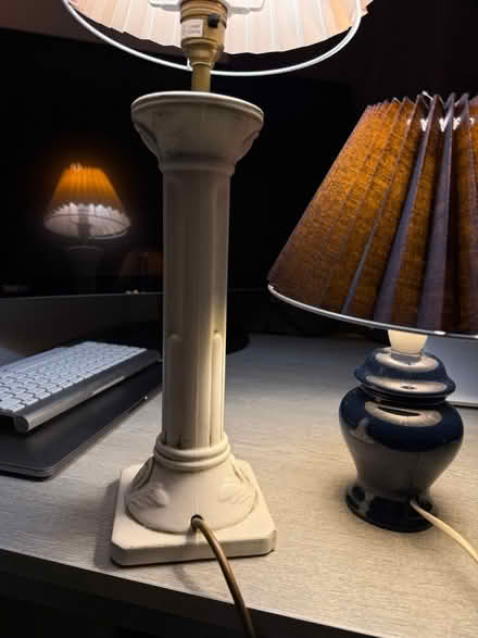 Photo of free Rome-inspired table lamps + mirror (turnpike lane N15) #1