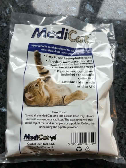 Photo of free Hydrophobic sand for cat sample (Northmoor OX29) #1