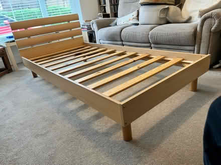 Photo of free Wooden single bed frame (Stone Cross BN23) #2