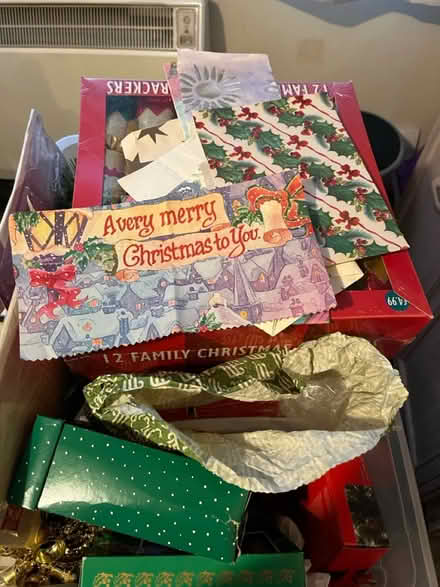 Photo of free Christmas decorations 70’s - 90’s (Cumbernauld G67) #3