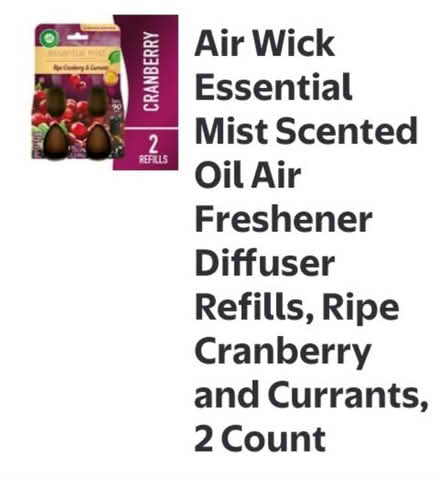 Photo of free Air Wick Diffuser Scent (Hollymead) #1