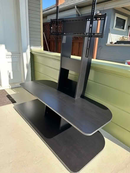 Photo of free Black TV mount console (North Berkeley) #3